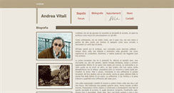 Desktop Screenshot of andreavitali.net